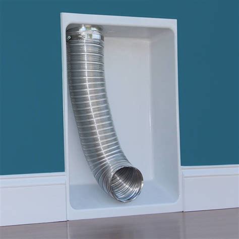 dryer box metal|wall mount dryer outlet box.